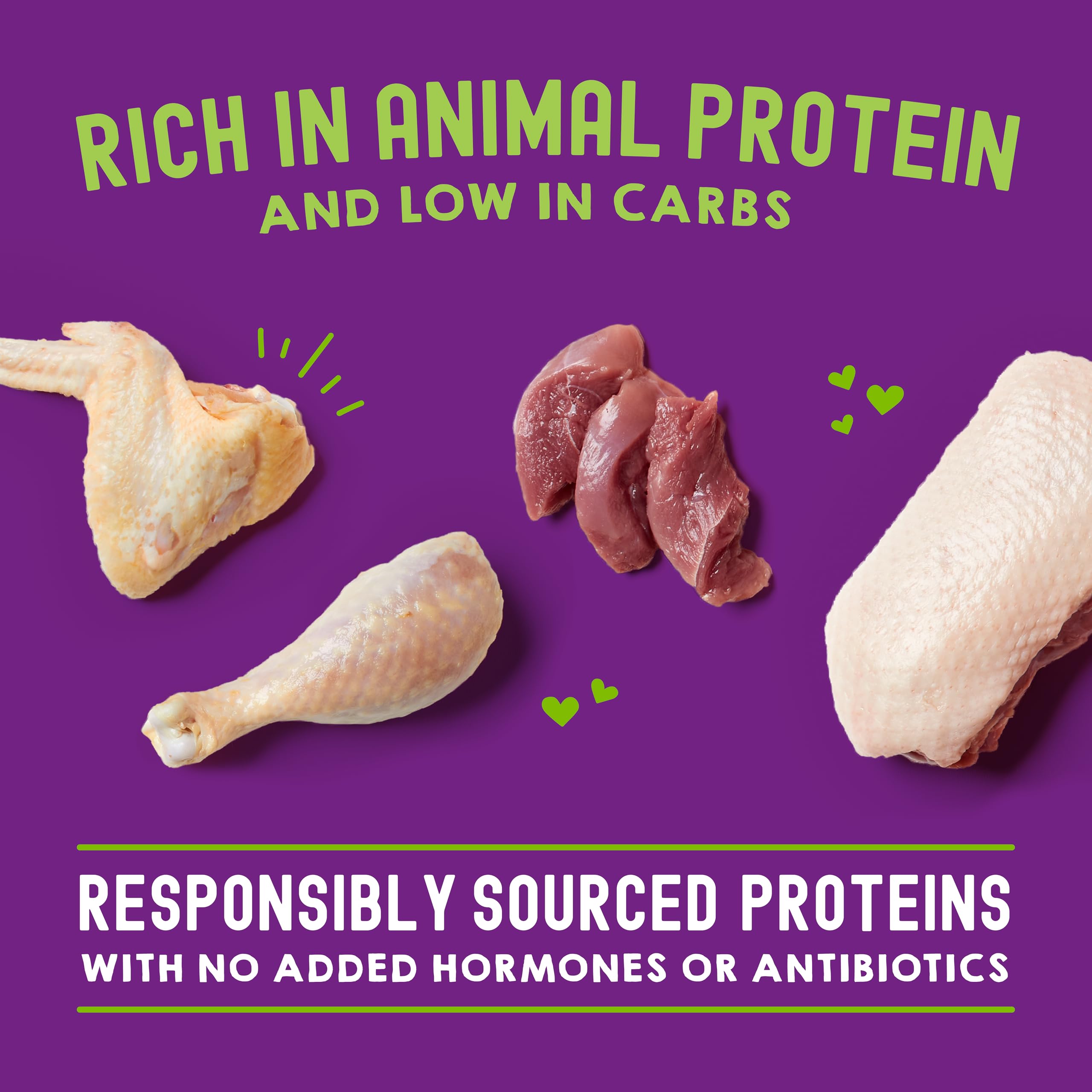 Stella & Chewy's Carnivore Cravings label highlighting grain-free formula.