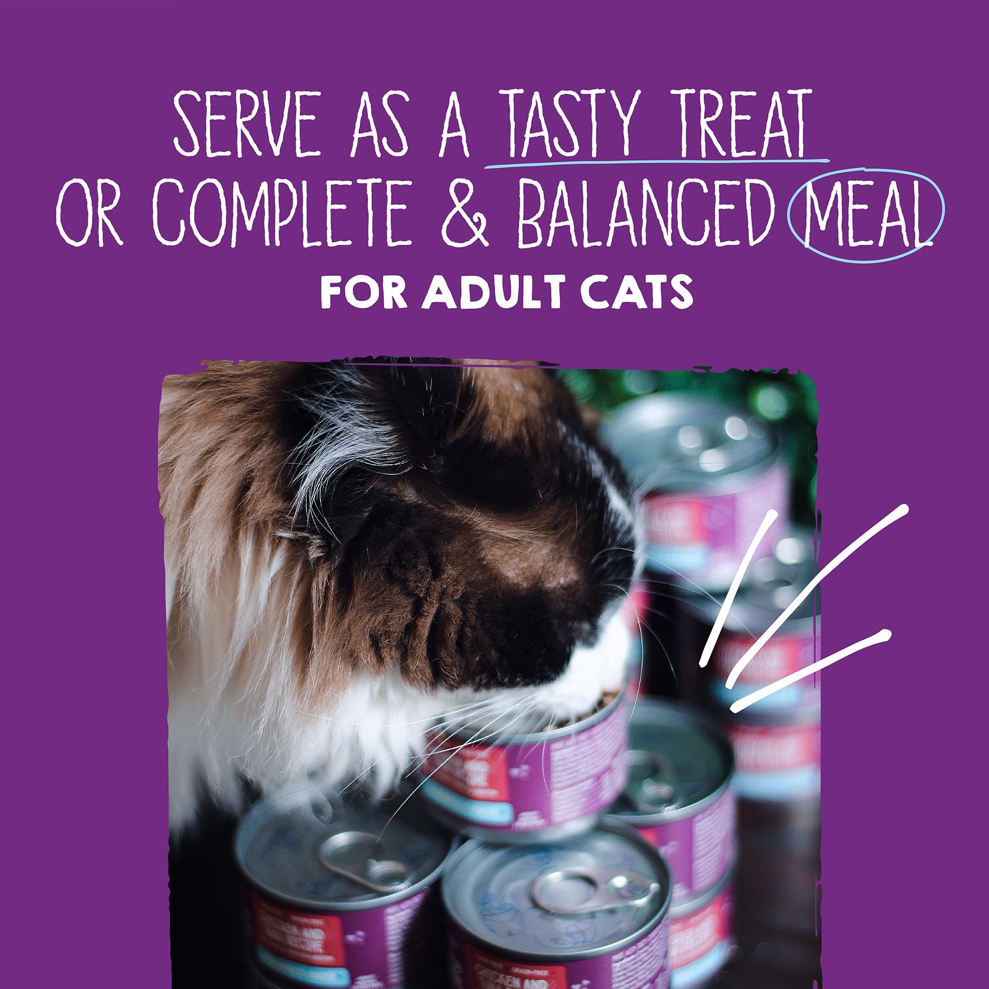 Wild-caught fish component provides lean animal protein in each serving.