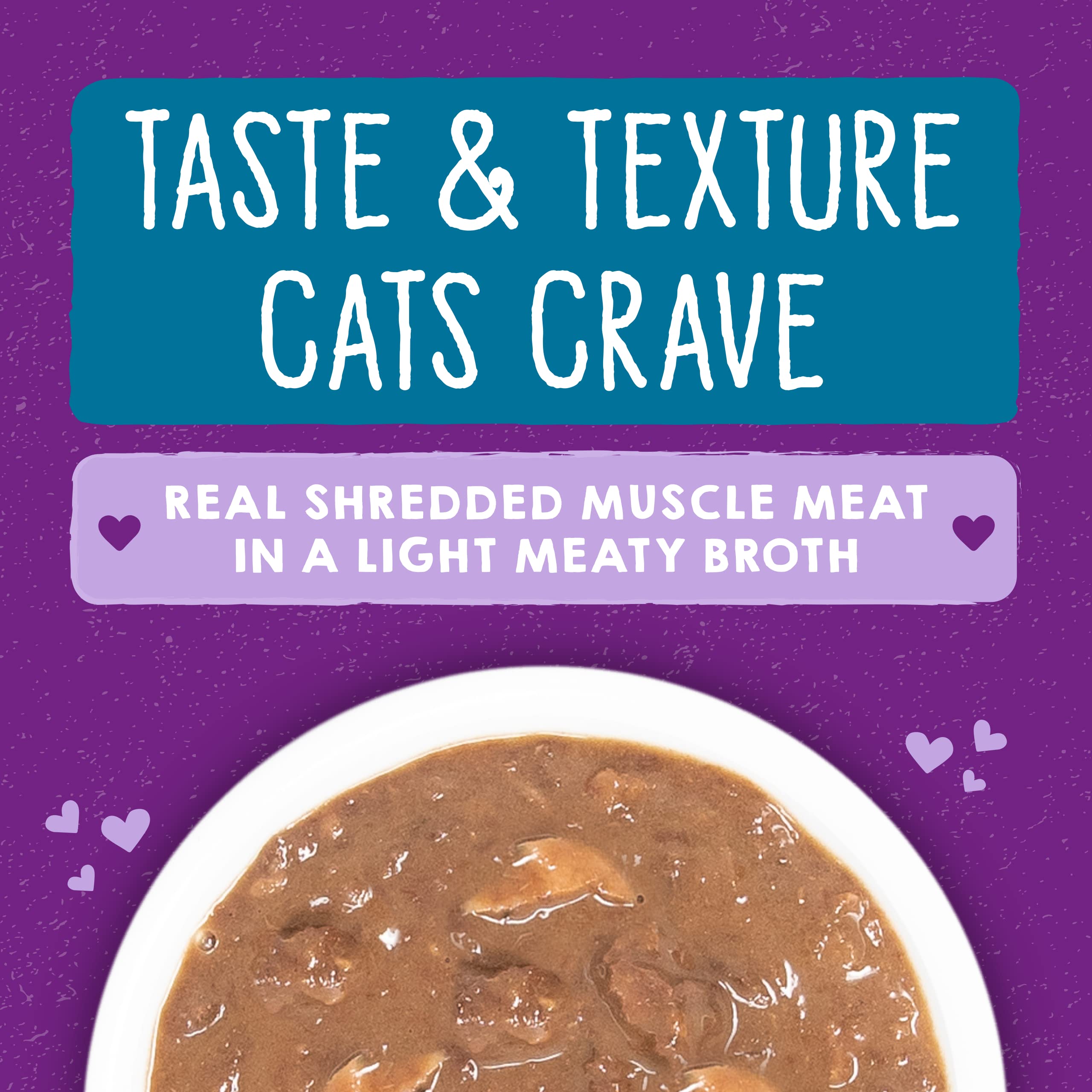 Stella & Chewy's Carnivore Cravings Savory Shreds cat enjoying tuna-mackerel meal for picky eaters.