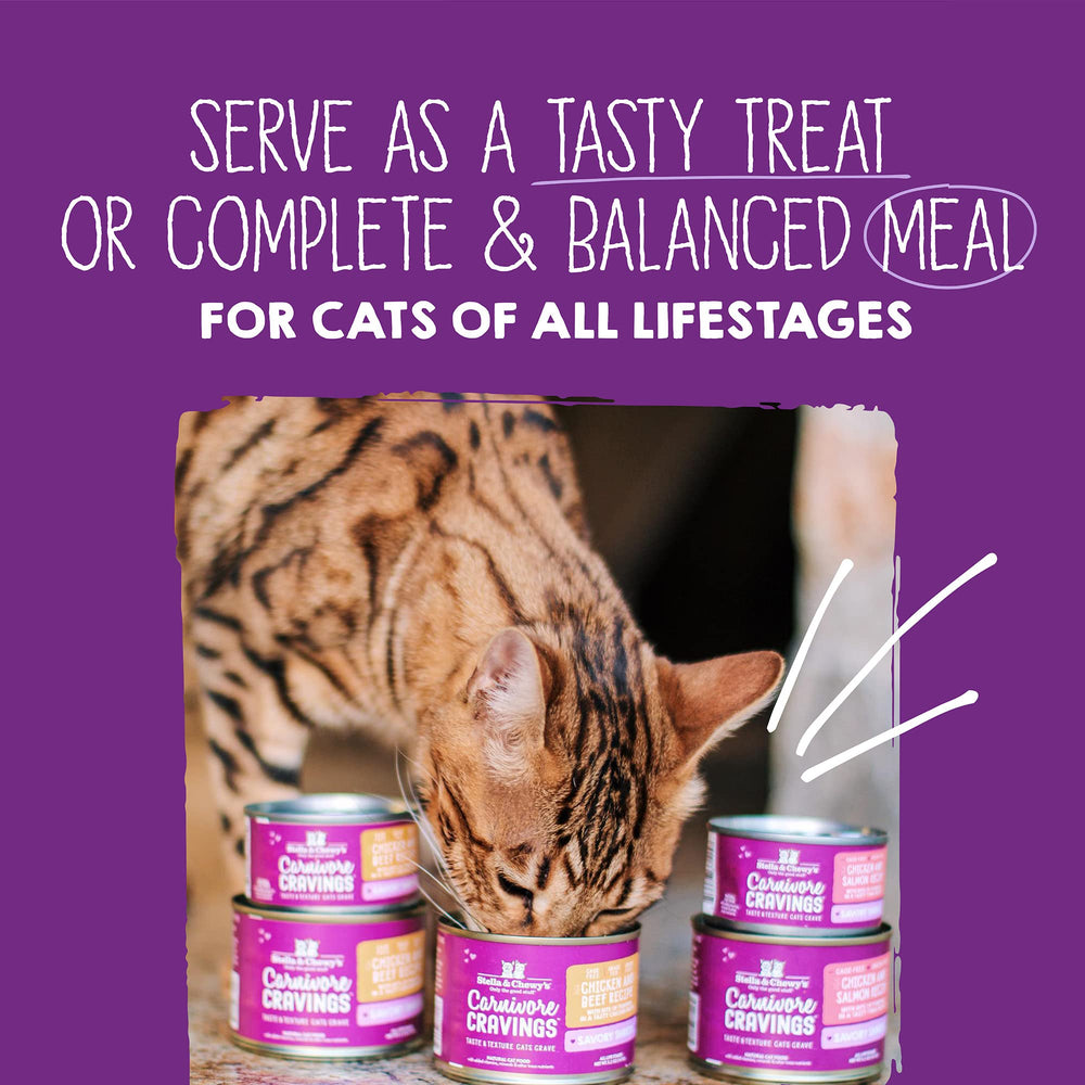 Stella & Chewy's Carnivore Cravings Savory Shreds Variety Pack features six flavors.