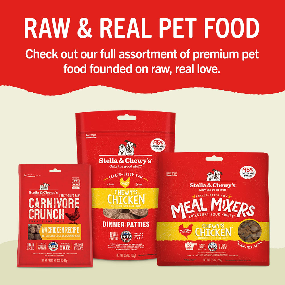 Stella & Chewy's Dental Delights natural ingredients with no artificial additives.