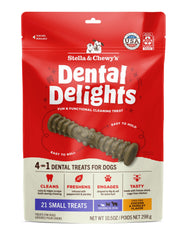 Stella & Chewy's Dental Delights rollable chew for small dogs aiding dental care