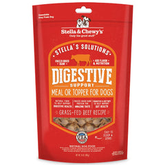 Stella & Chewy's digestive-boost beef dinner morsels in a bowl for a complete meal