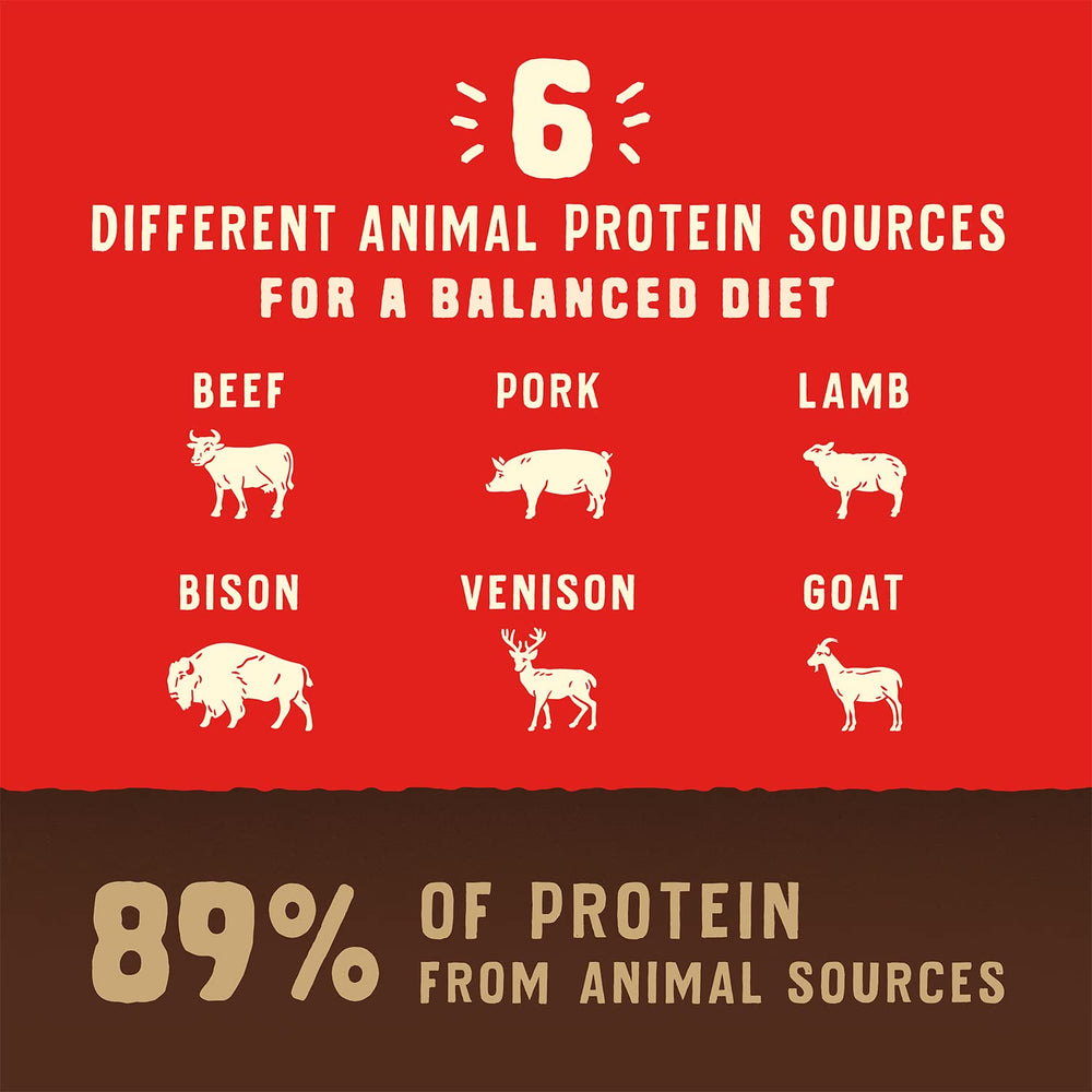 Stella & Chewy's Wild Red with probiotics for digestive support in dogs