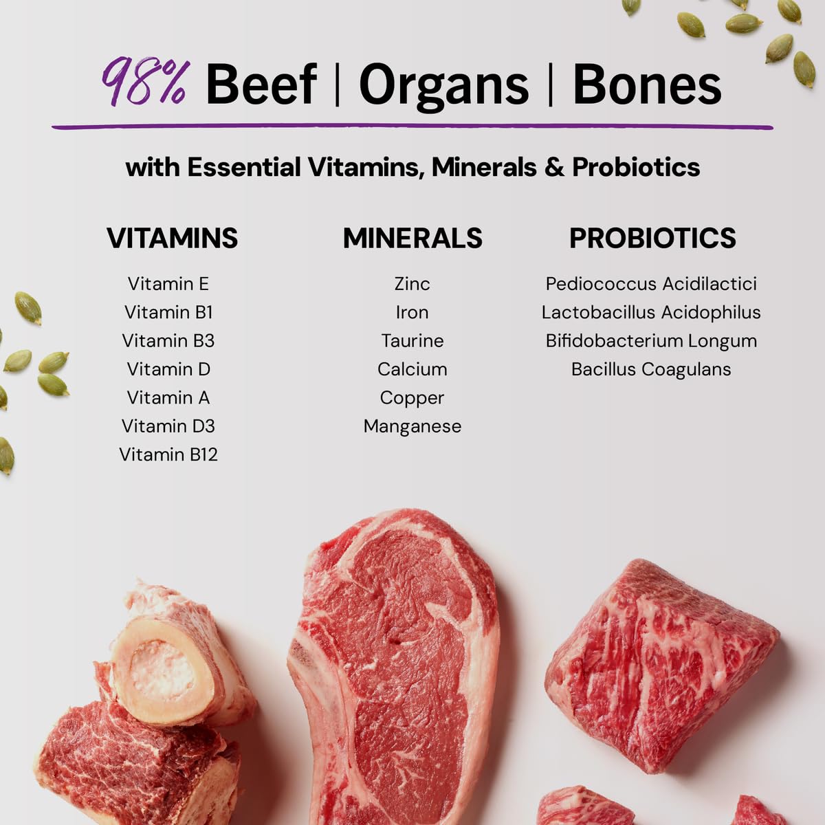 Stella & Chewy's grass-fed beef recipe promotes cat nourishment and vitality.