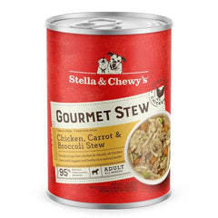 Stella & Chewy's Gourmet Stew with cage-free chicken and veggies in a convenient pouch for daily meals