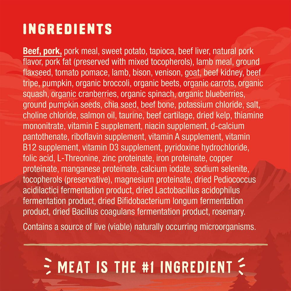 Stella & Chewy's Wild Red grain-free formula emphasizes easy digestion