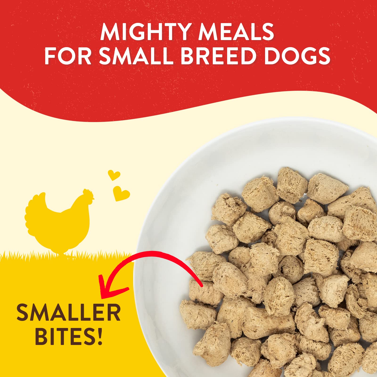 Stella & Chewy's Lil' Bites bag for small-breed meals