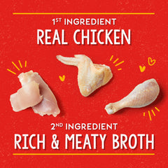 Lil Bites Savory Stews served in a cup for quick small-breed meals