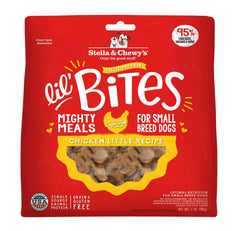 Stella & Chewy's Lil' Bites chicken morsels close-up for small dogs