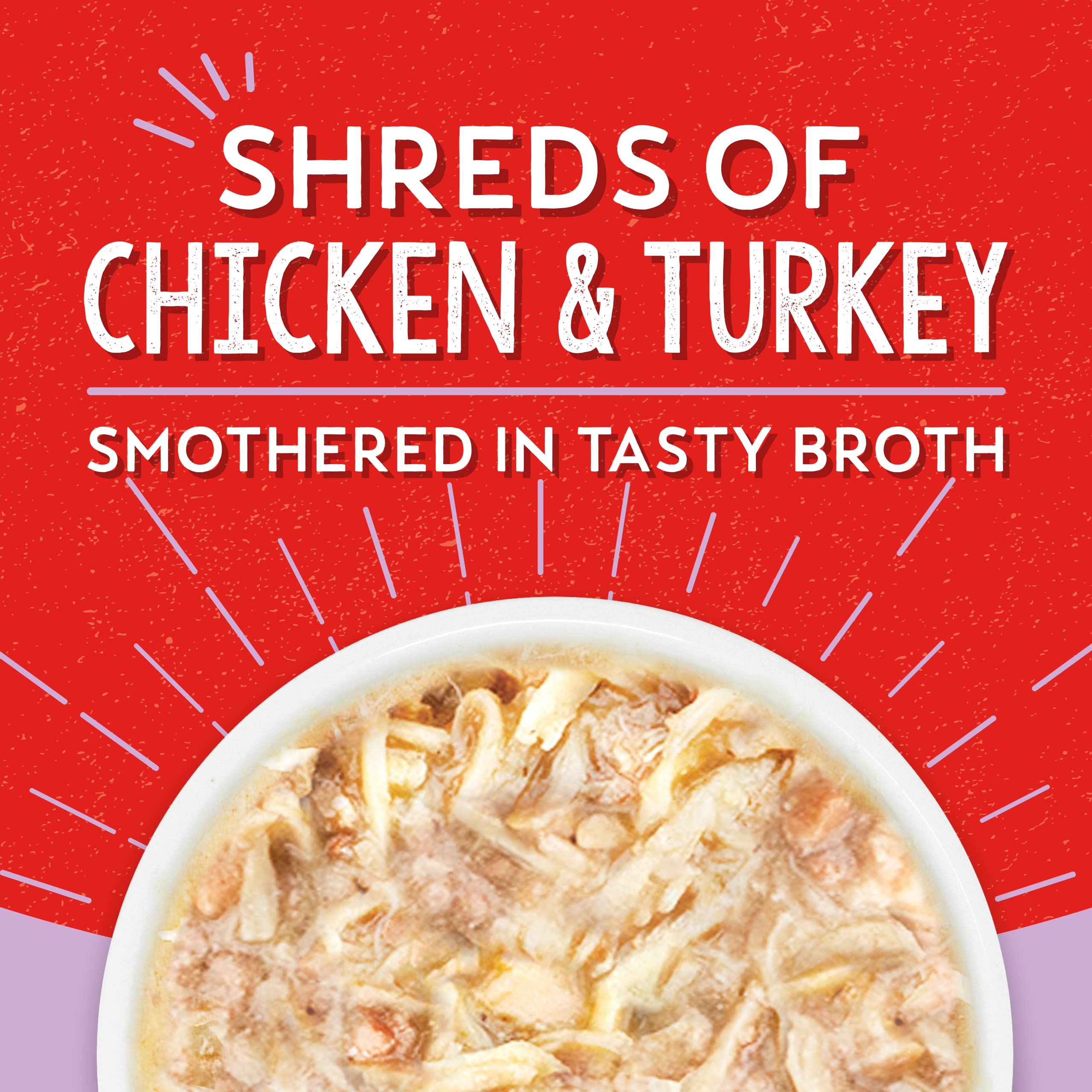 Lil Bites Stew served in broth for small breed dogs.