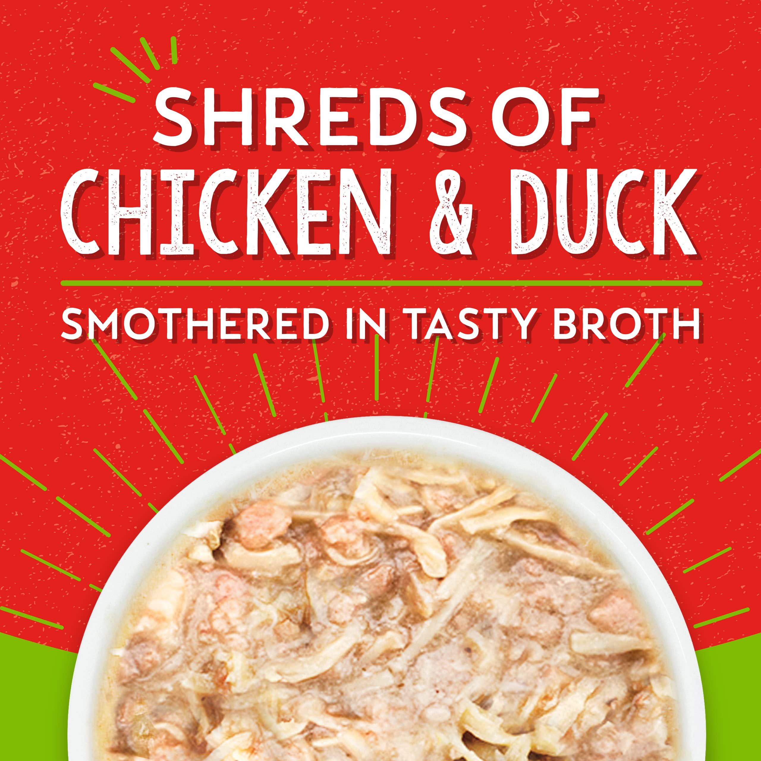 Stella & Chewy's Lil’ Bites display real meat chunks in a savory broth.