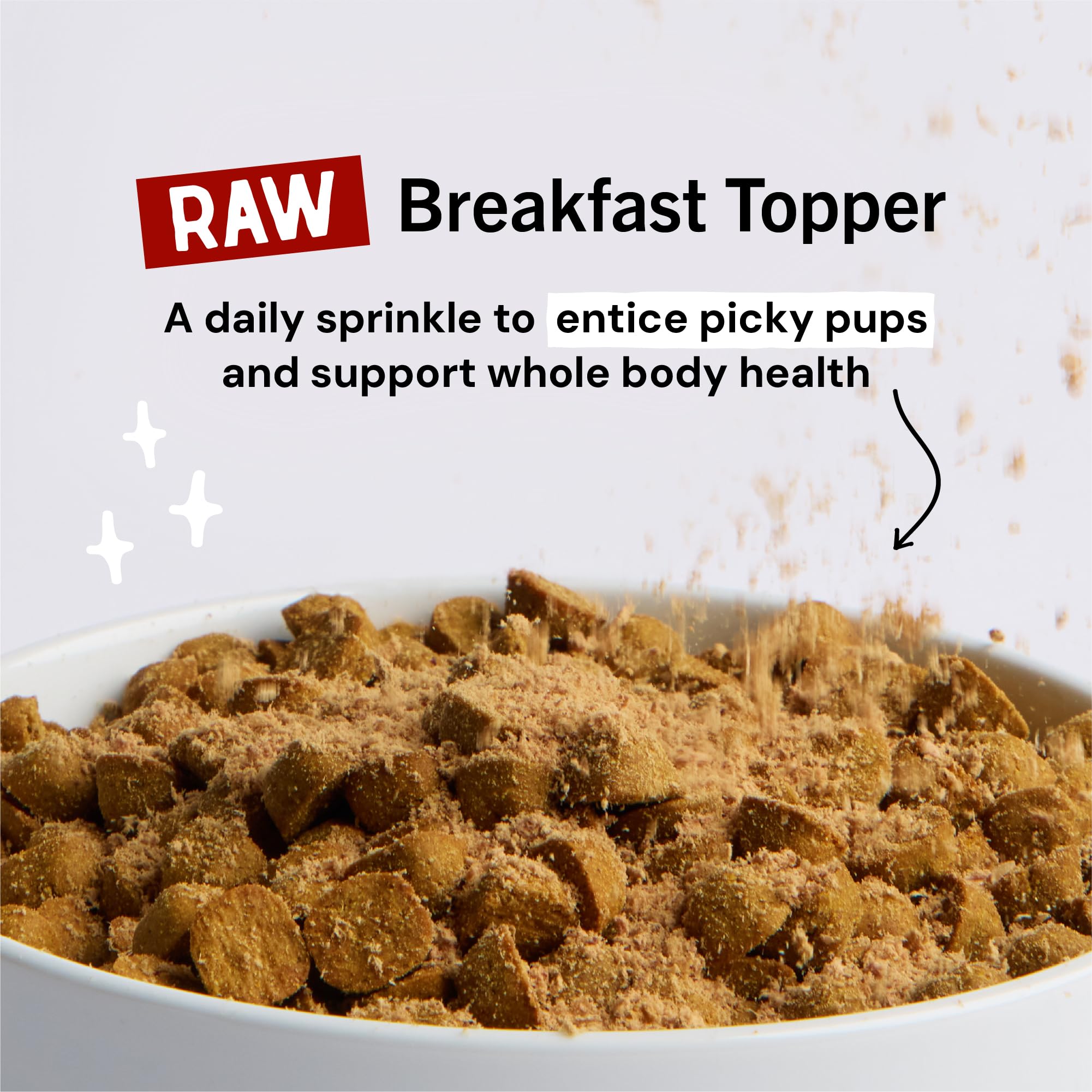 Stella & Chewy's Marie's Breakfast Sprinkles egg bits boost protein at breakfast.