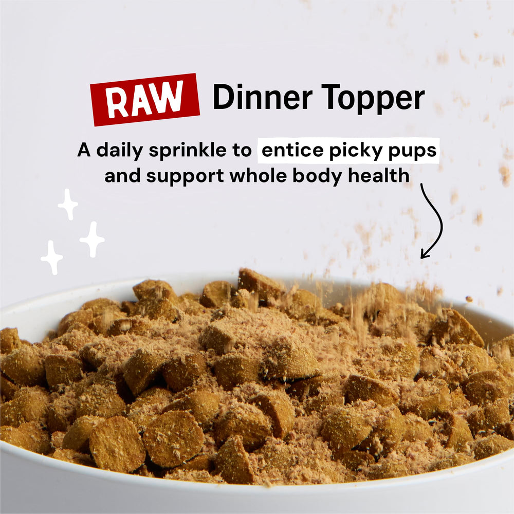 Closeup of Marie's Dinner Dust powder texture for even coating on food.