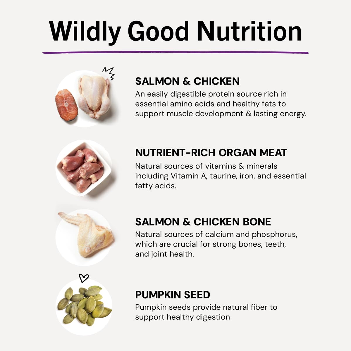 Probiotics in Stella & Chewy's morsels signaling digestive health benefits