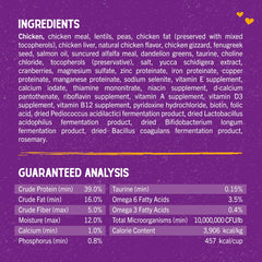 Stella & Chewy's probiotics image highlighting digestive support