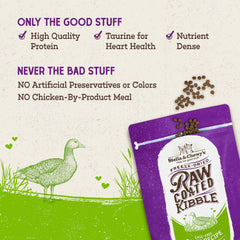 Stella & Chewy's probiotics and fiber visual suggests gentle digestive support for cats.