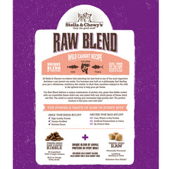 Stella & Chewy's Raw Blend with freeze-dried raw pieces adds texture and palatability