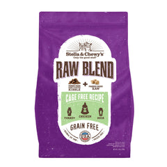Stella & Chewy's Raw Blend chicken kibble supports a healthy skin and coat.