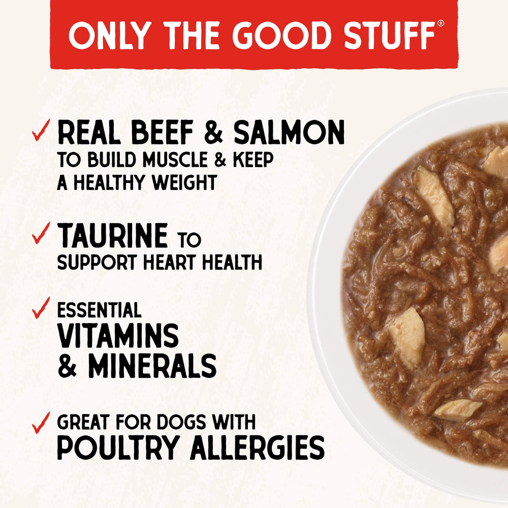 Stella & Chewy's Shredrs in rich broth appealing to picky eaters