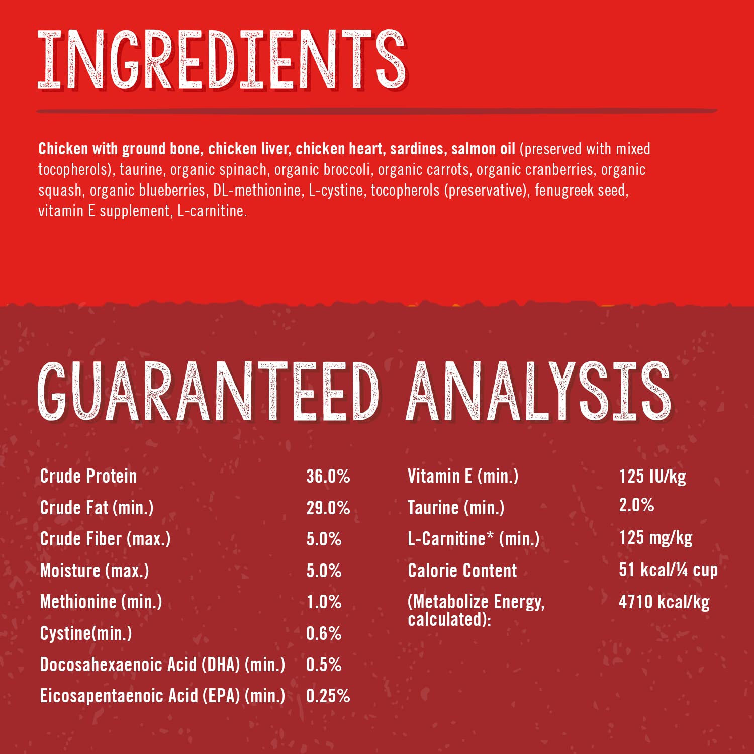 Stella & Chewy's omega-rich sardines provide DHA and EPA for cardiovascular support.