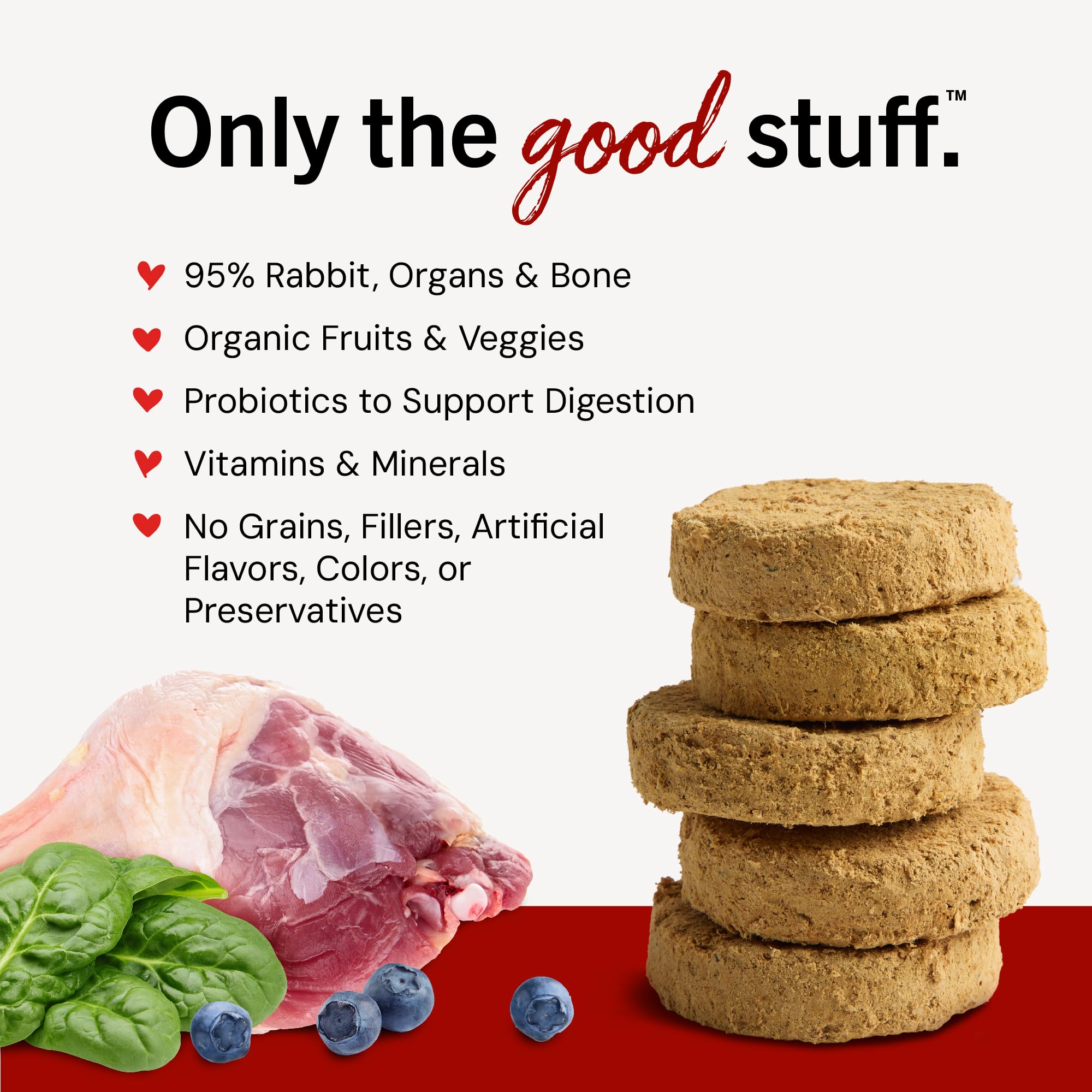 Stella & Chewy's serving options complete meal shows convenient dry serving for dogs.