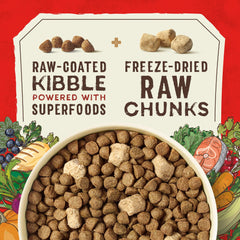 Stella & Chewy's SuperBlends raw-coated pieces provide extra protein in every bite.