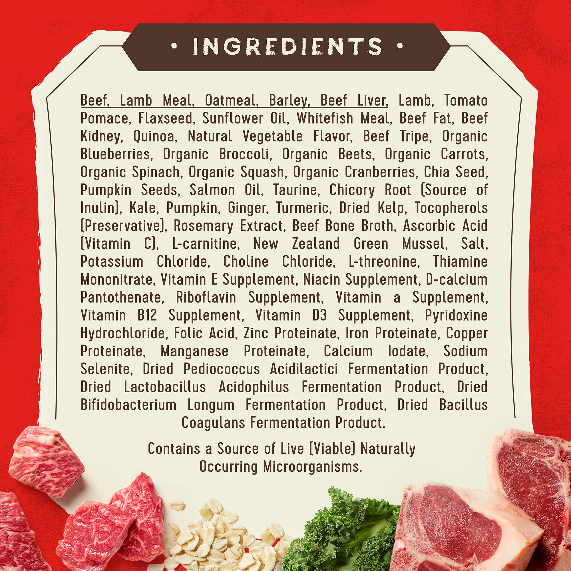 Diverse superfoods and grains support immune and digestive health in SuperBlends.
