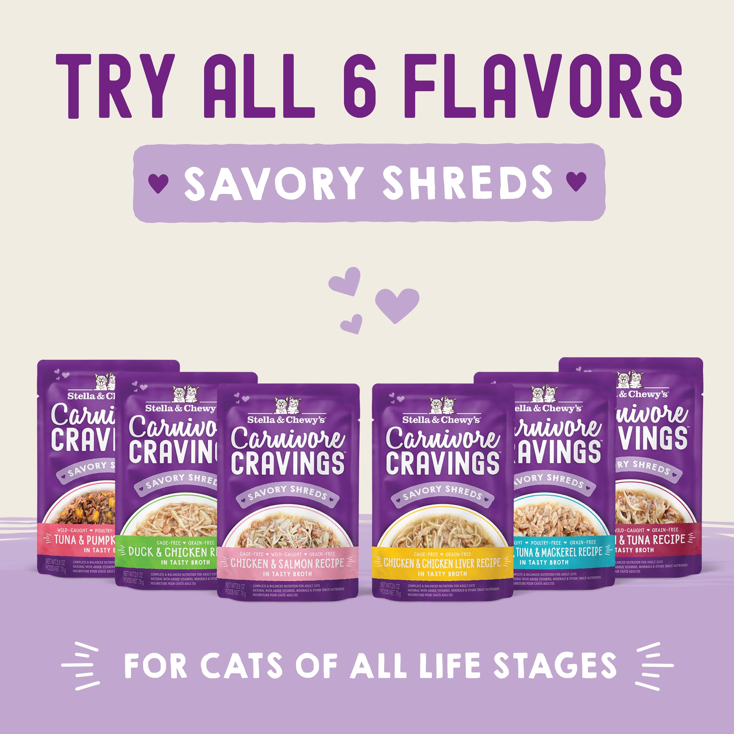 Stella & Chewy's convenient pouch pack simplifies meal planning for households.