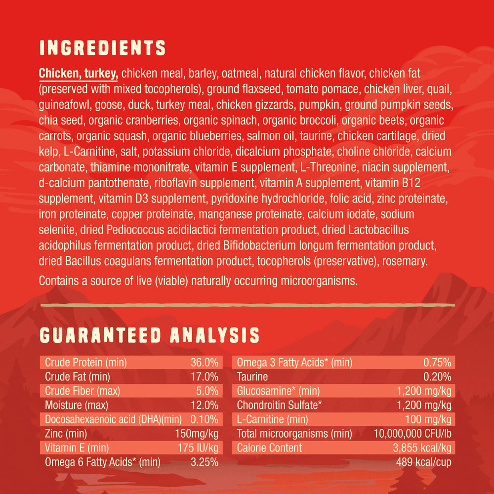 Stella & Chewy's wholesome grains barley and oatmeal aid digestibility