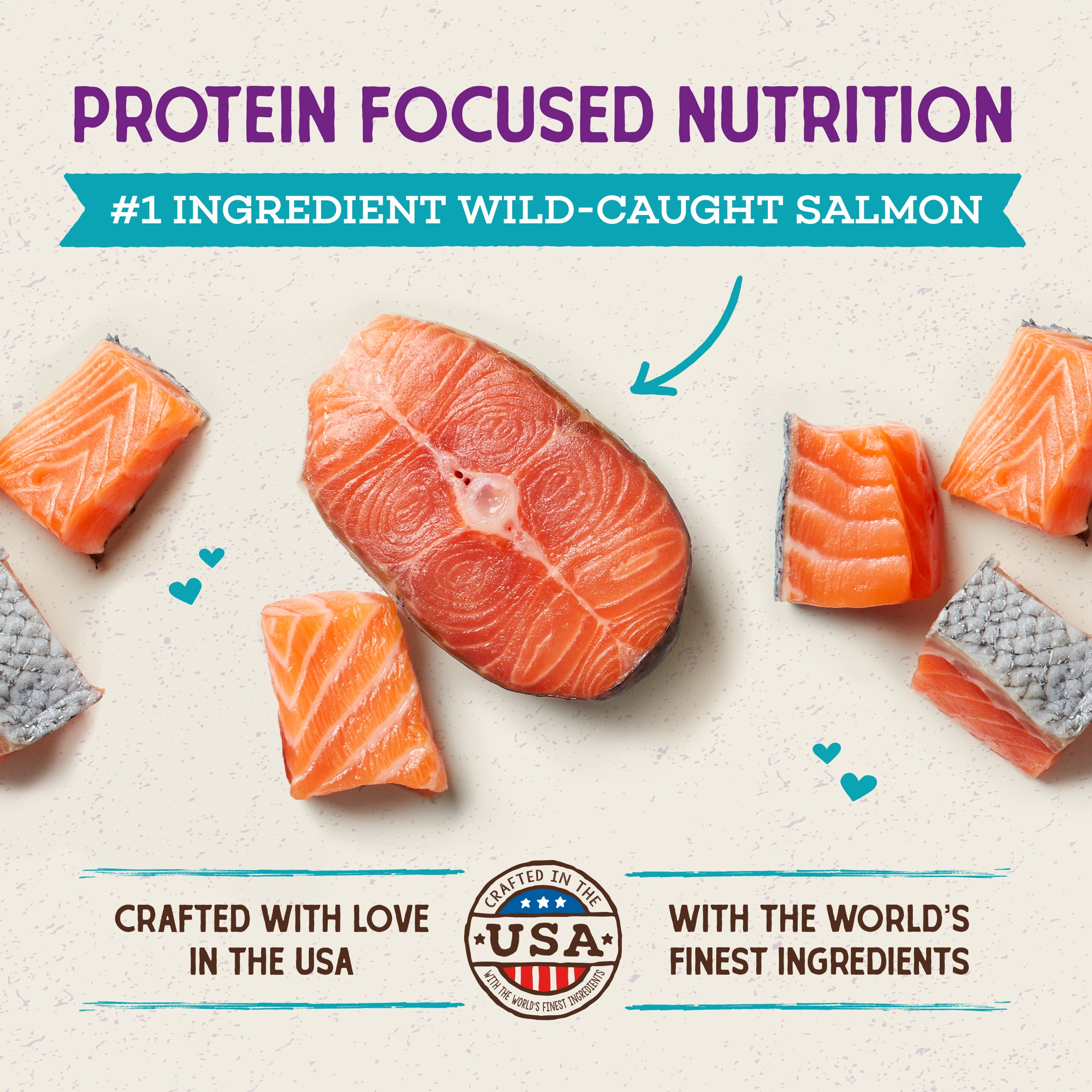 Stella & Chewy's wild-caught salmon ingredient delivers high-quality protein and flavor
