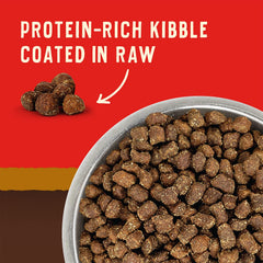 Stella & Chewy's Wild Red nutrition label highlighting protein sources.