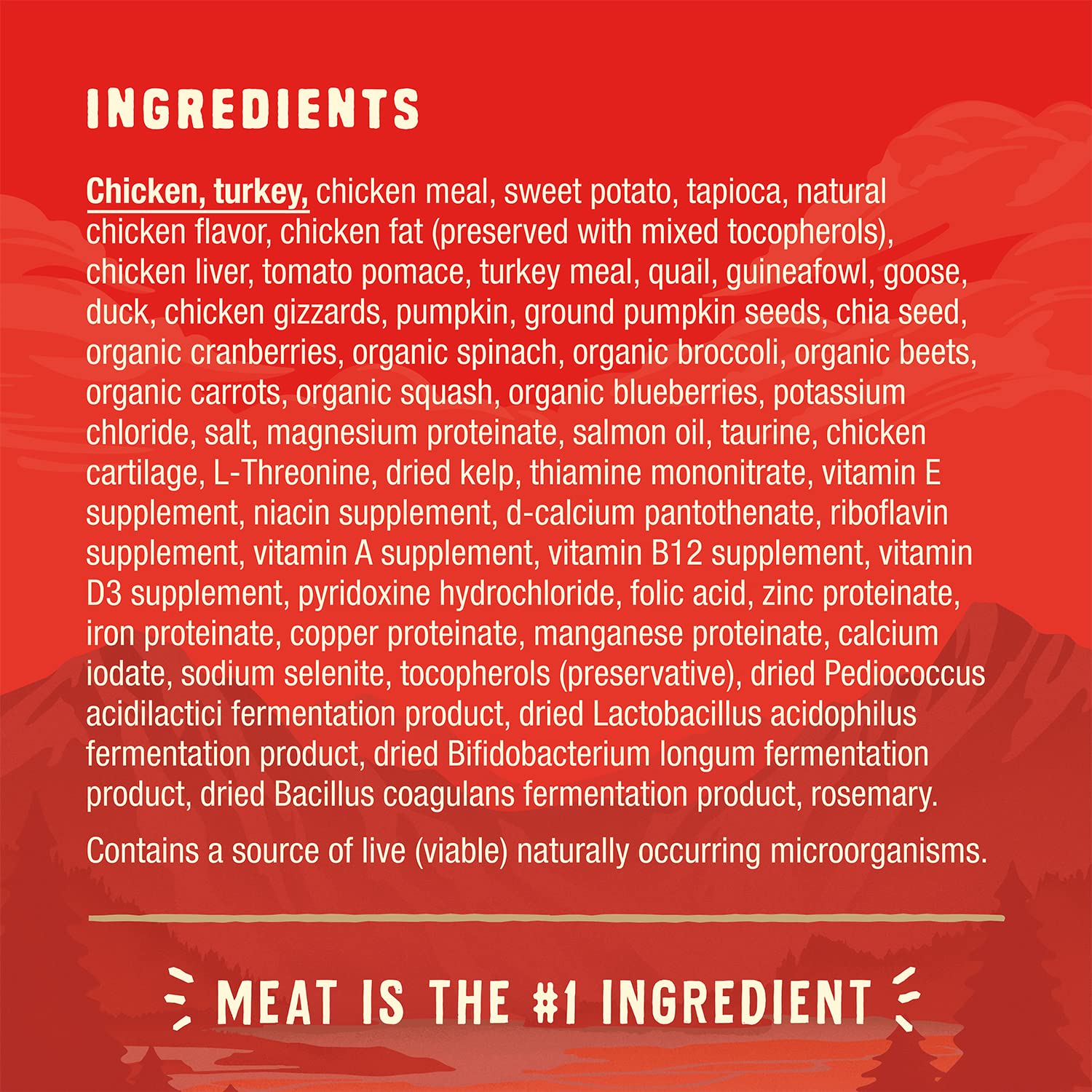 Stella & Chewy's Wild Red grain-free formula without fillers.