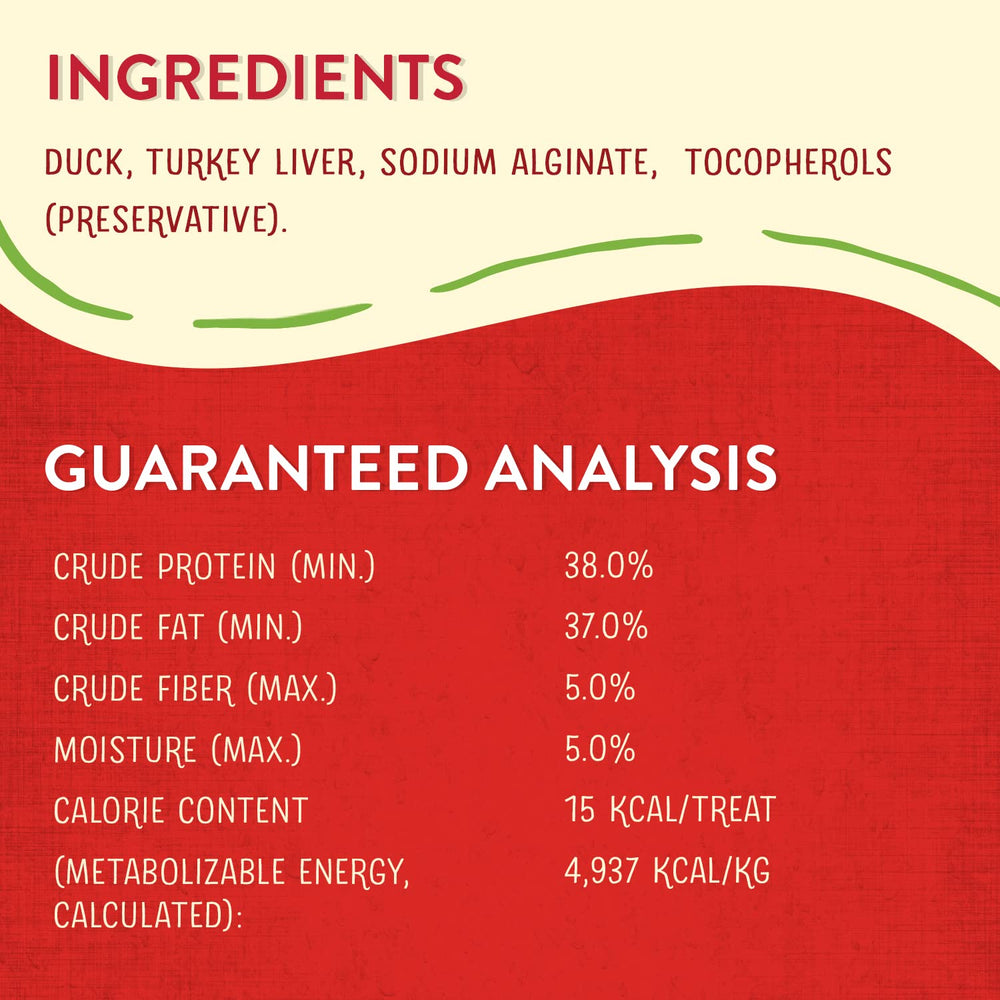 Stella & Chewy's Wild Weenies feature duck and turkey liver protein blend.