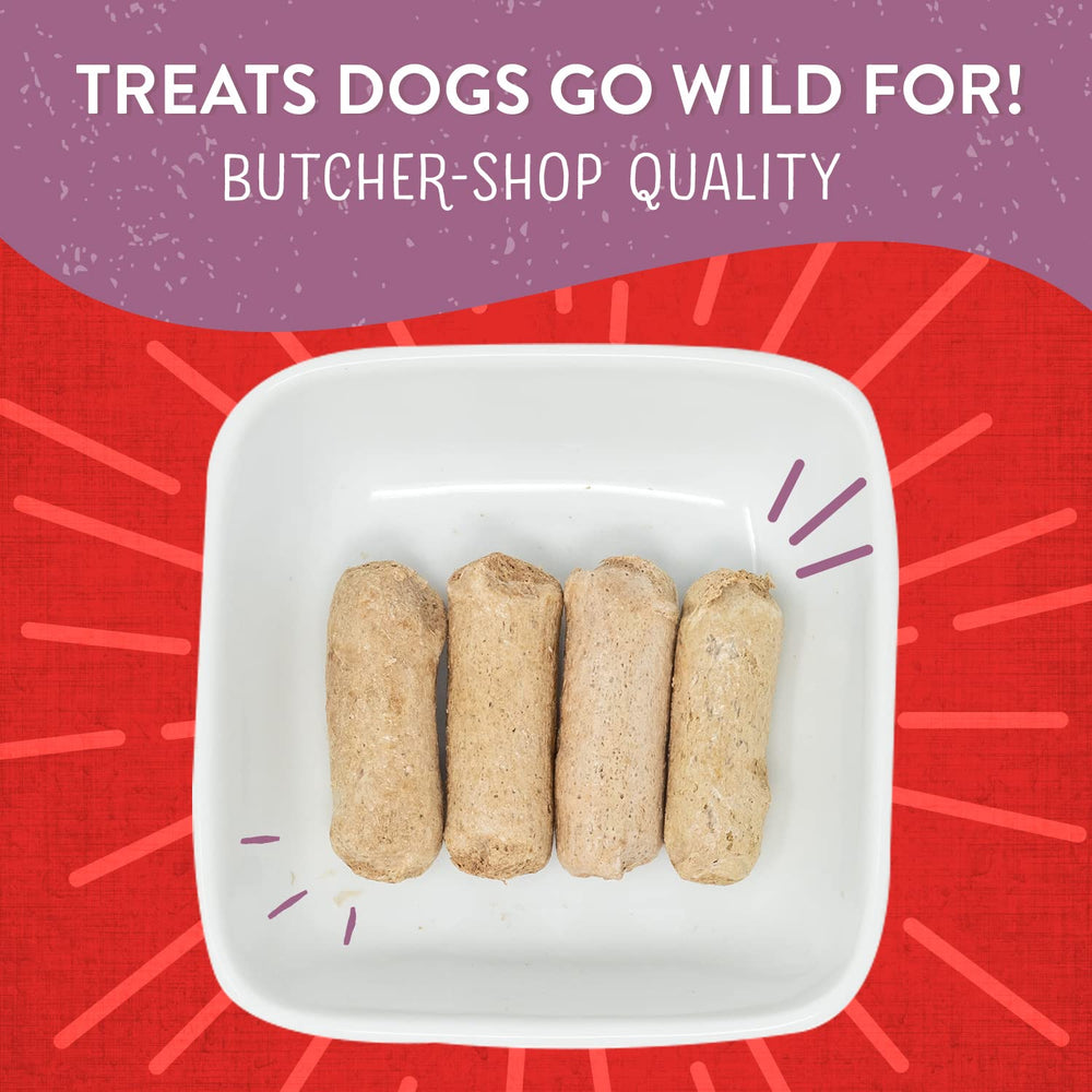Stella & Chewy's Wild Weenies training-piece close-up for portion control.
