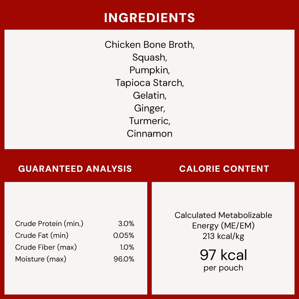 Six-pack Stella & Chewy's bone broth ready for convenient daily feeding