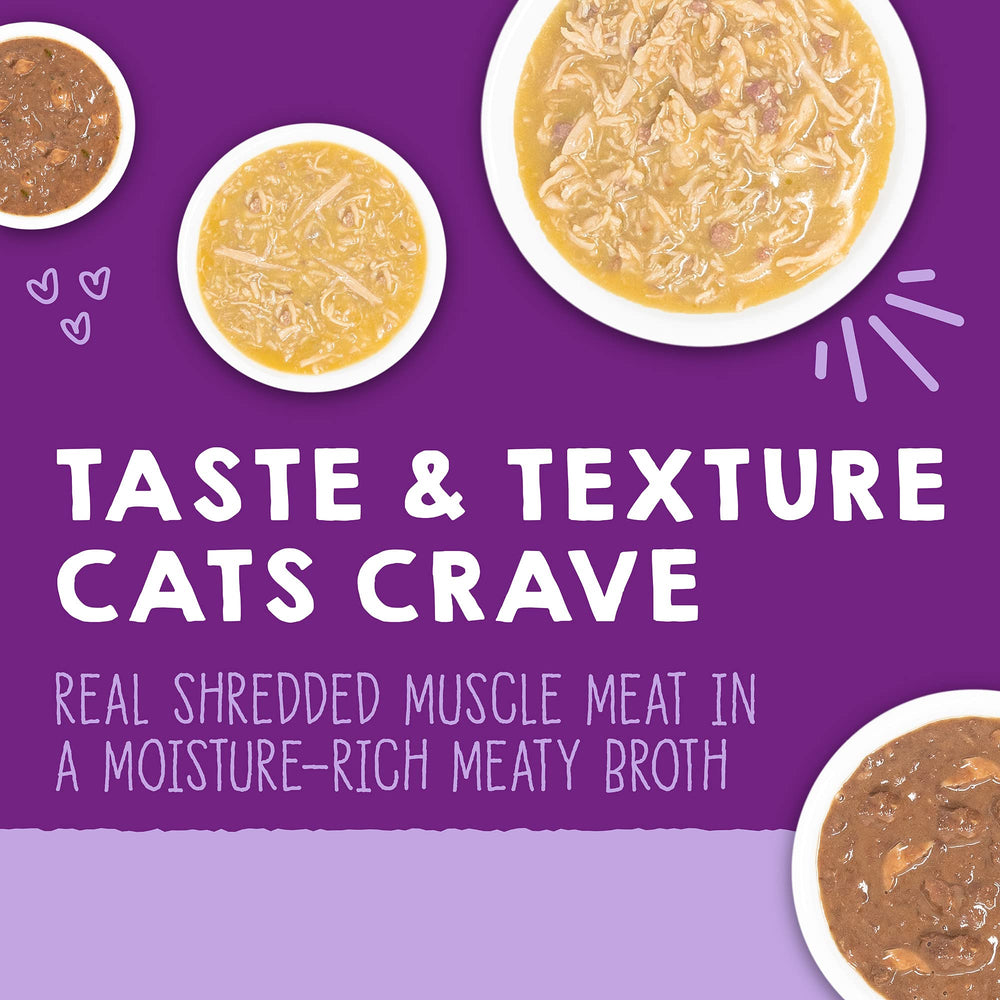 Stella & Chewy's Carnivore Cravings Savory Shreds with pumpkin bits, natural texture and flavor.