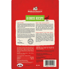 Stella & Chewy's freeze-dried duck treat bag with bite-sized pieces for rewards.