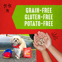 Stella & Chewy's treat used as a topper to entice a picky eater at mealtime.