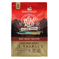 Stella & Chewy's Wild Red dry dog food bag showcasing premium protein blend
