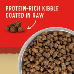Stella & Chewy's Wild Red kibble close-up highlighting textured, protein-packed bites for dogs