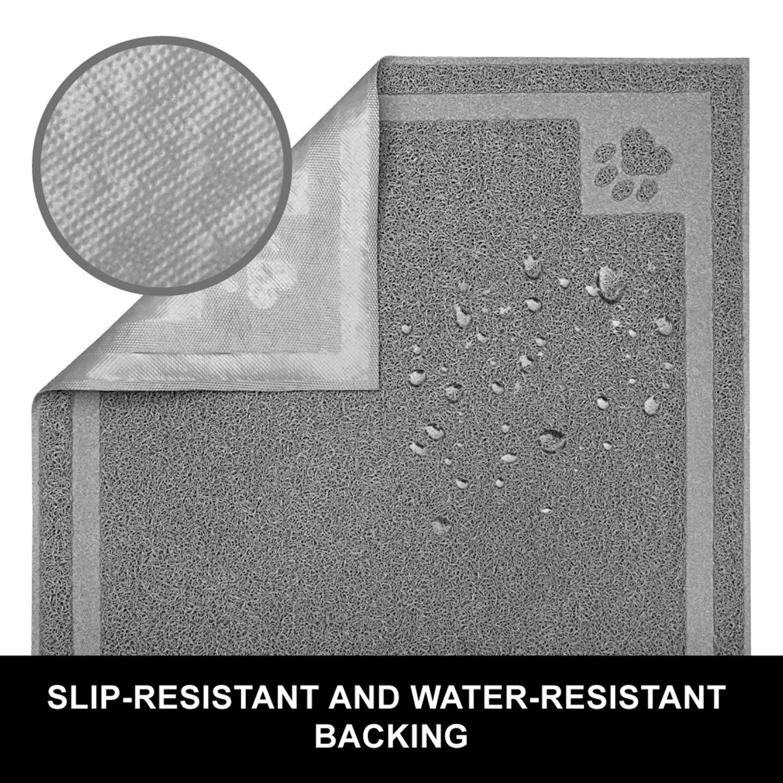 STELLAIRE CHERN deep grooves trap litter and keep paws clean