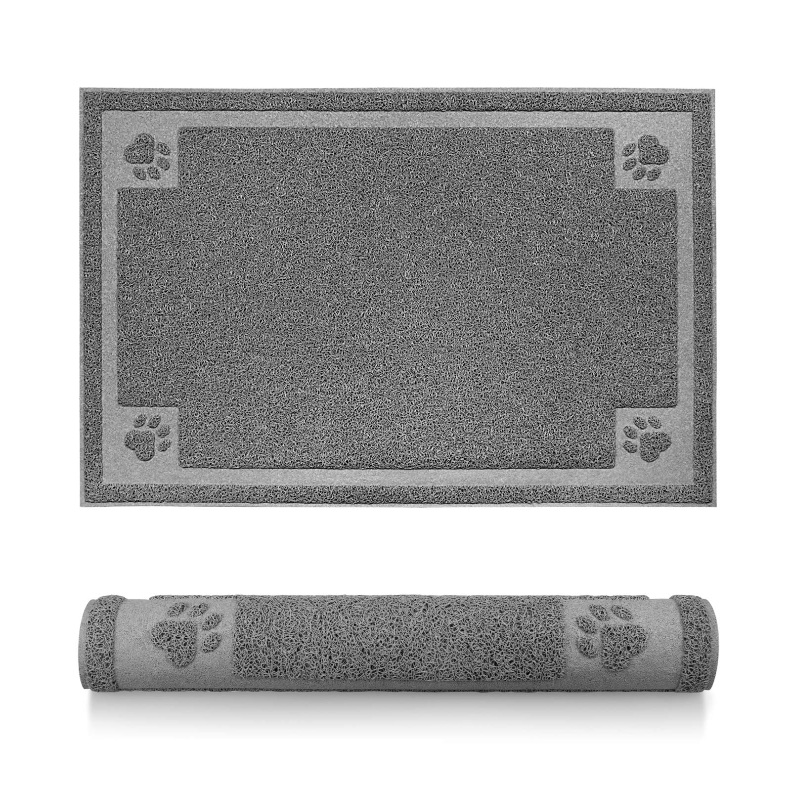 STELLAIRE CHERN feeding mat 35x25 with non-slip backing keeps bowls stable during meals