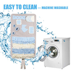 Stellaire Chern snuffle mat machine washable for quick cleanup after play.