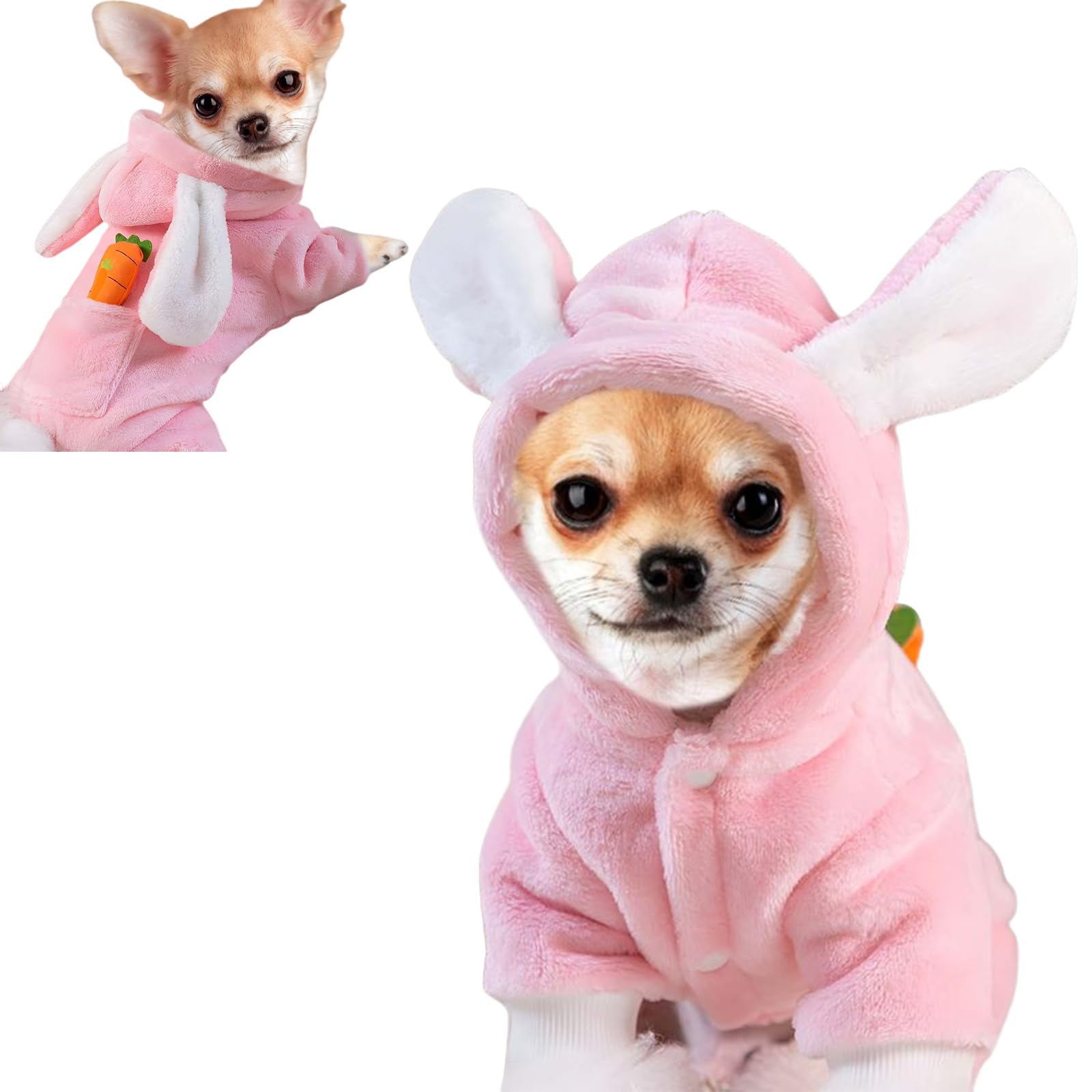 Stepsin dog bunny ears hat styling for adorable pet look