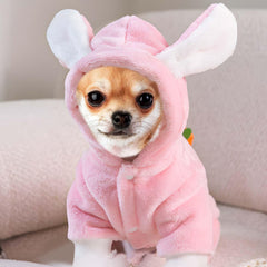 Stepsin soft-material dog costume highlighting comfy fabric