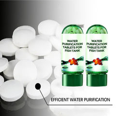 Close-up of Steriqotu tablet dissolving in water highlights gentle, natural formulation.
