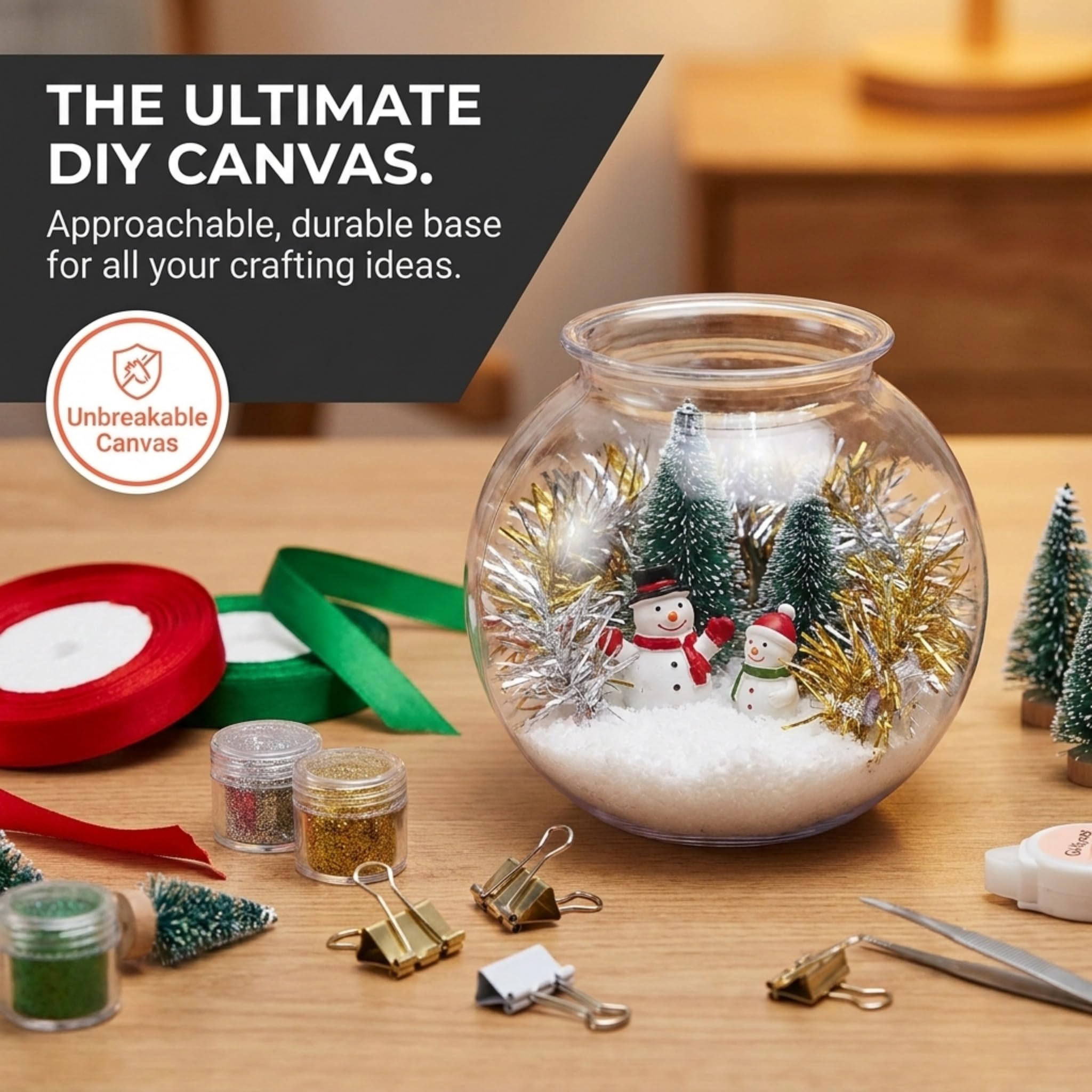 Sterline clear bowls showcase contents vividly in home decor.