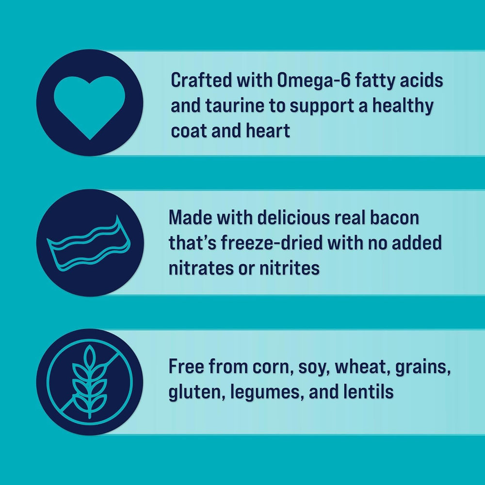 PuffTops nutrition closeup highlights omega-6 and taurine.