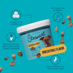 Stewart USA-made treats produced in small batches for quality